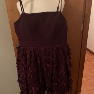 Elegant Purple Special Occasion Dress